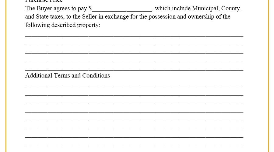 Arkansas Bill of Sale