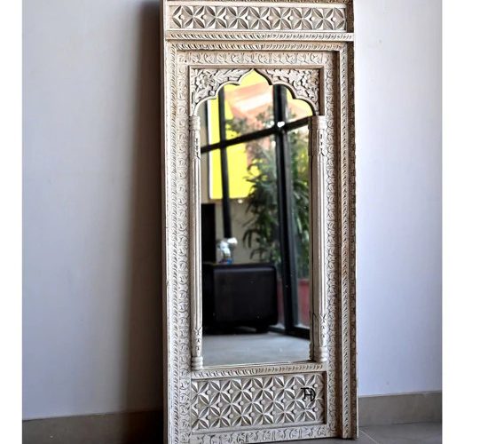 wood frame mirrors