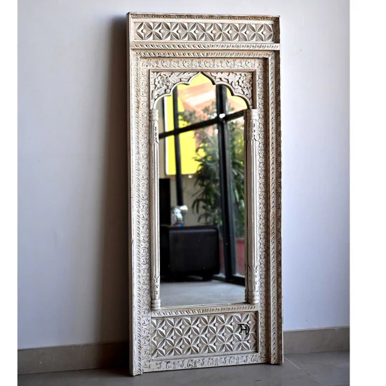 wood frame mirrors